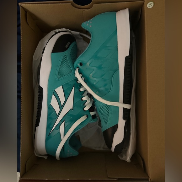 Reebok Nano 2.0 Sneaker (Classic Teal/White/Black) Men's Size 10 New - Picture 9 of 10